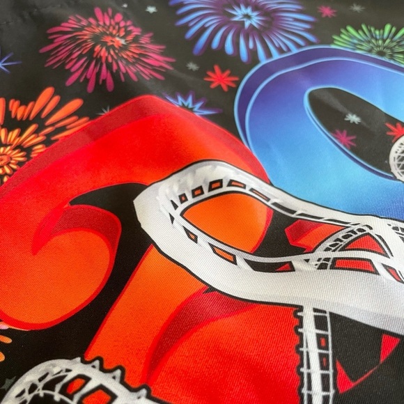 2015 Busch Gardens Tampa Bay Florida Drawstring Backpack Bag - Picture 8 of 16